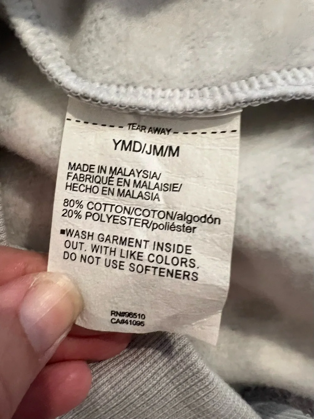 Under Armour White and Gray Camo Pullover Hoodie